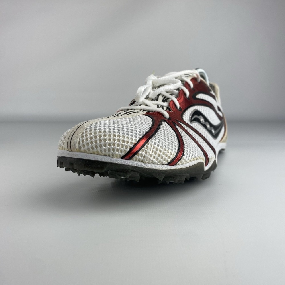 Saucony Endorphin Spike MD2 Track & Field Shoe Mens Size 11 Red White